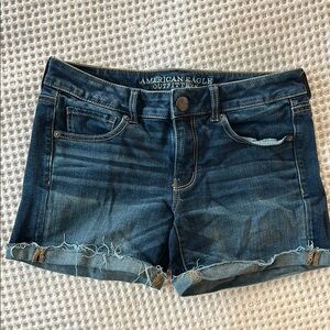 American Eagle Denim Midi Shorts